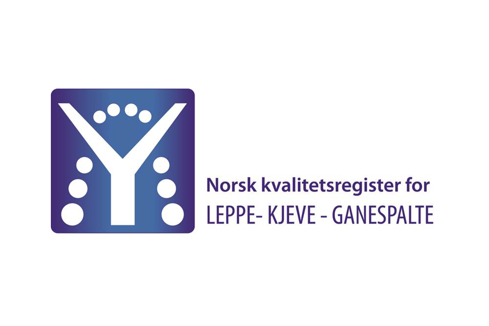 Logo Norsk kvalitetsregister for leppe-kjeve-ganespalte