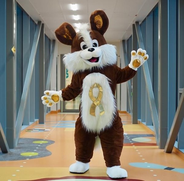 En person i et plagg