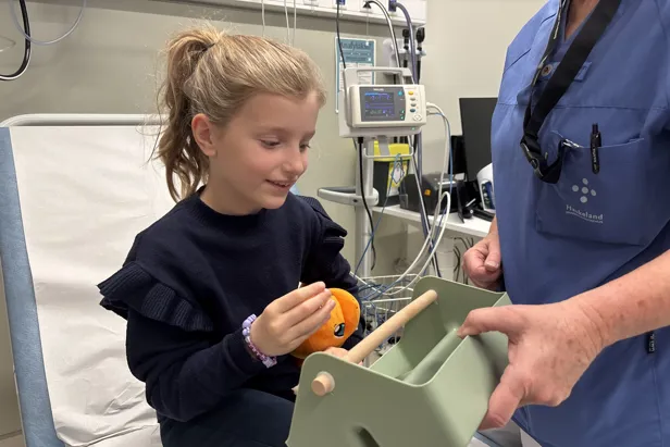 Jenta får velge en premie