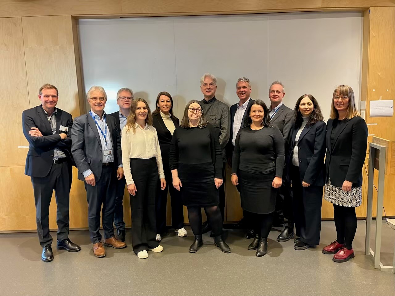 A group of people posing for a photo