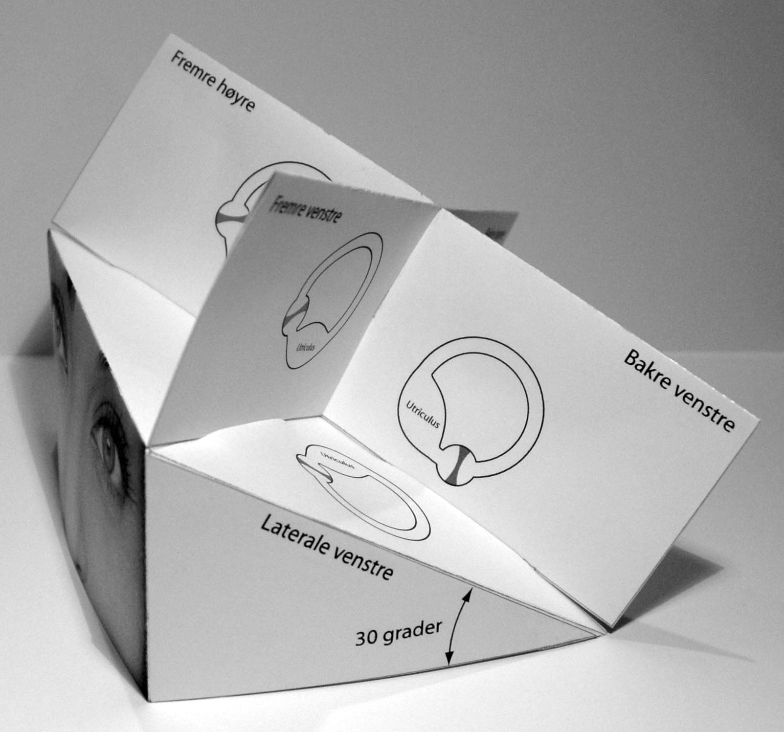 En boks med logo på