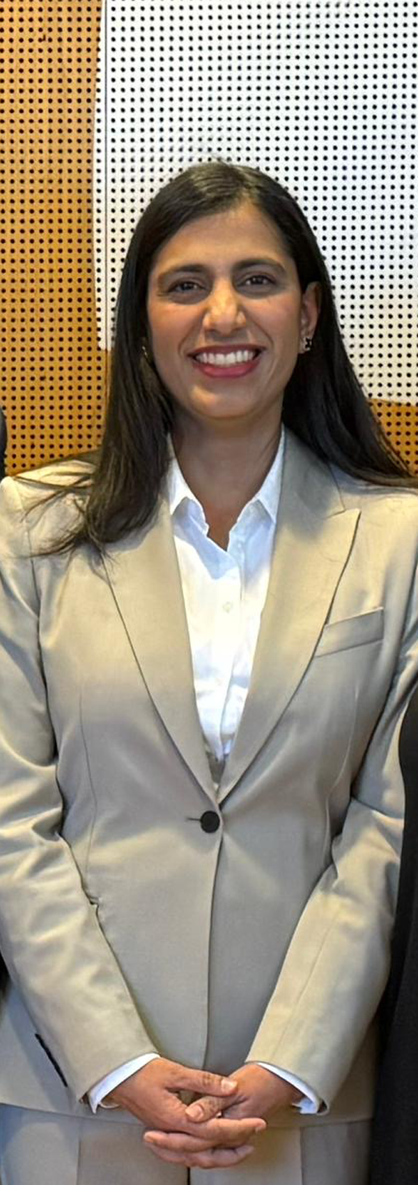 En person i hvit frakk