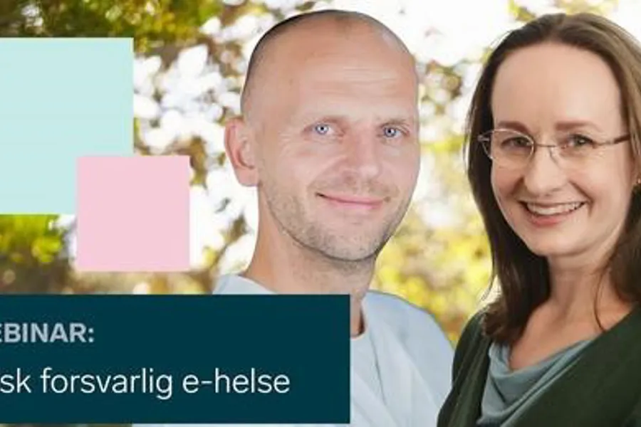 A man and woman smiling