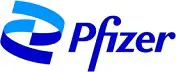 Logo Pfizer. Grafisk illustrasjon