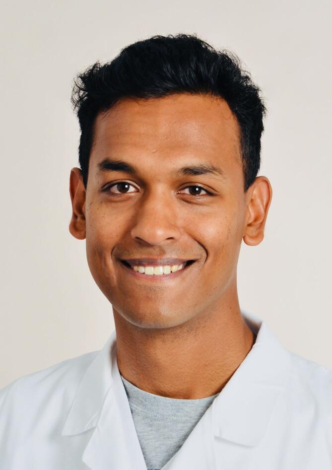 A man smiling for the camera