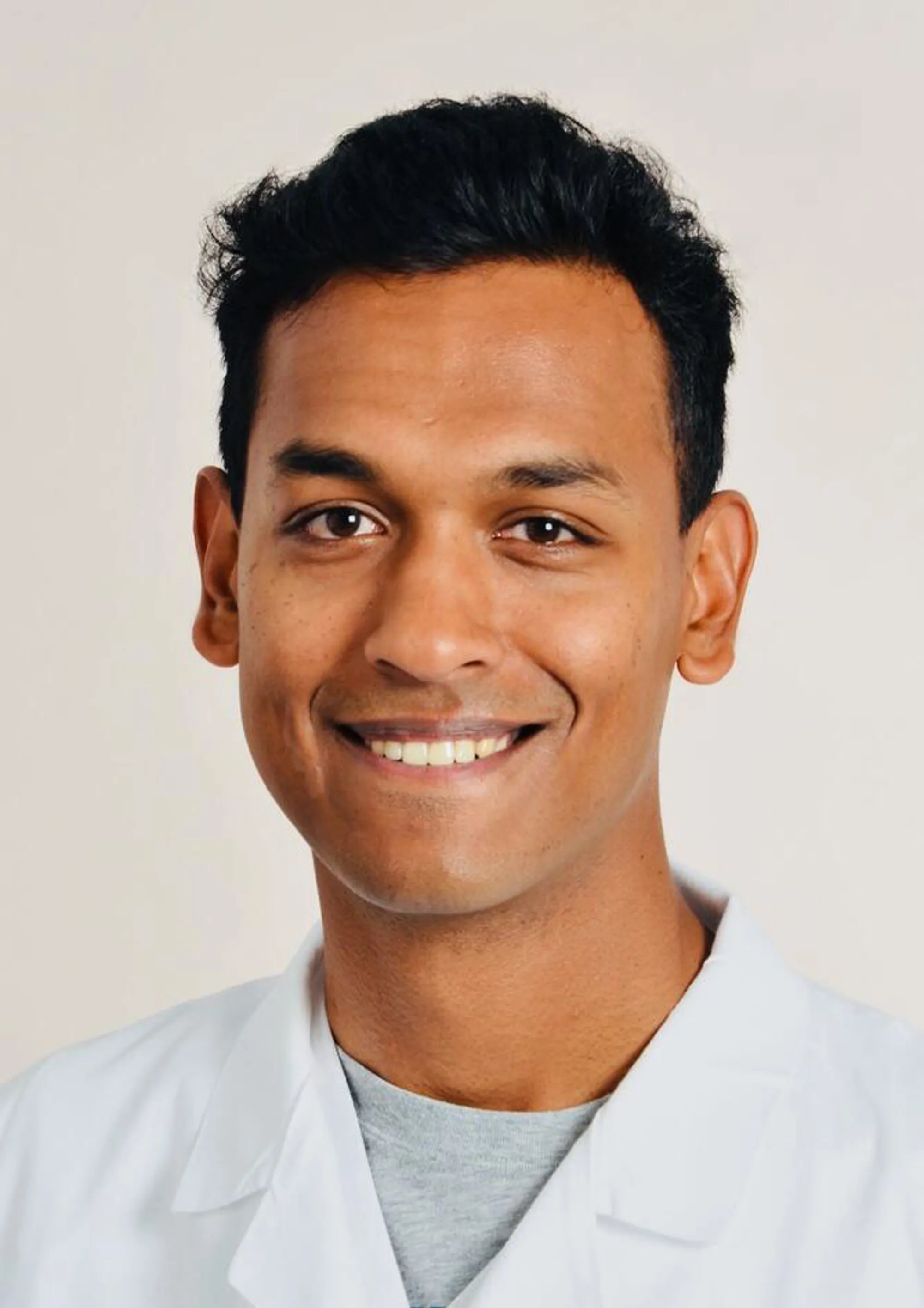 A man smiling for the camera