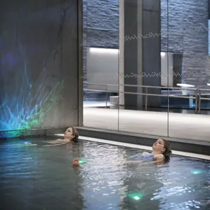 To hunder i et basseng