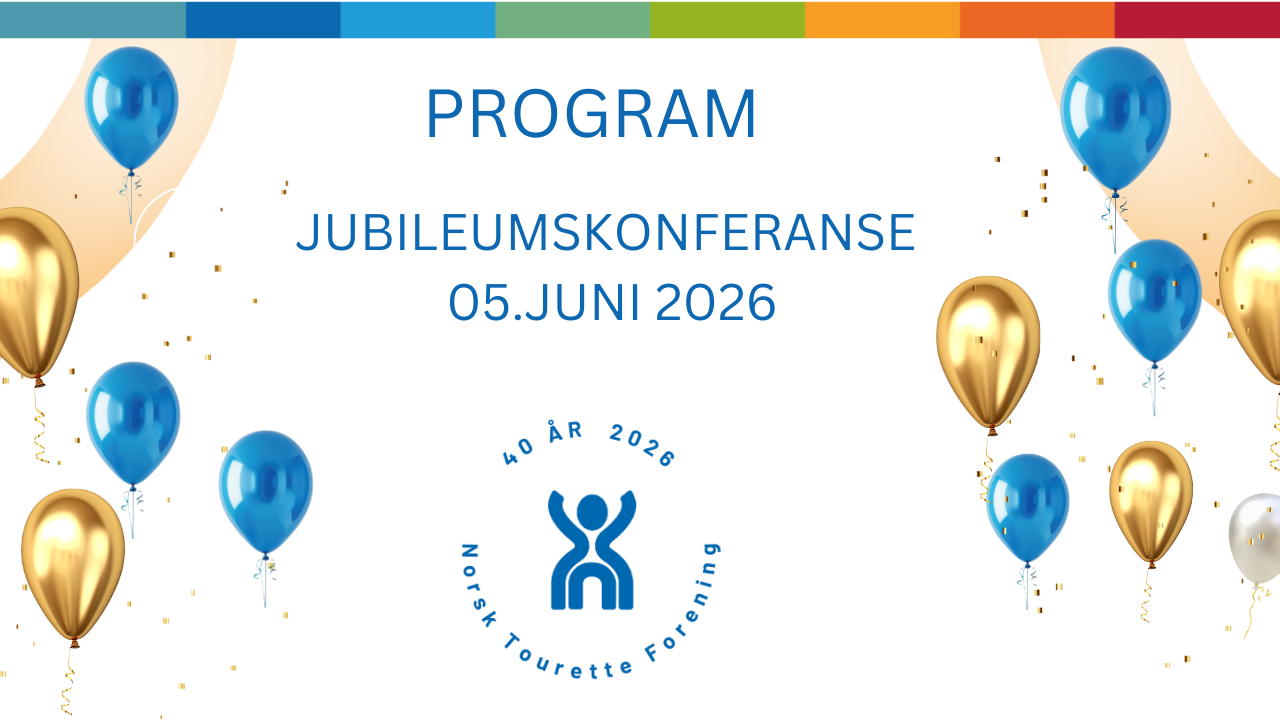 Logo, namn på konferansen "Jubileumskonferansen" og datoen for konferansen den 05. juni 2026
