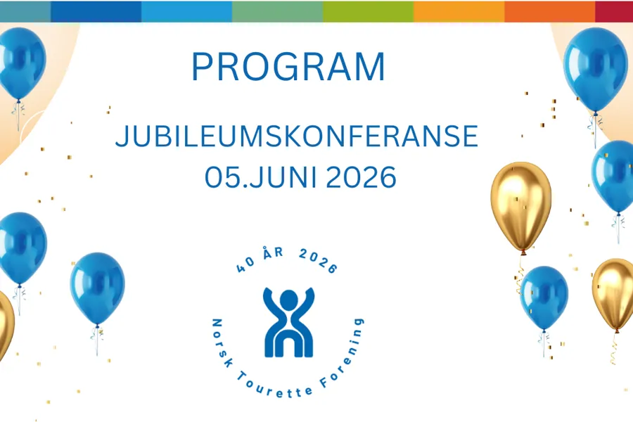 Logo, namn på konferansen "Jubileumskonferansen" og datoen for konferansen den 05. juni 2026
