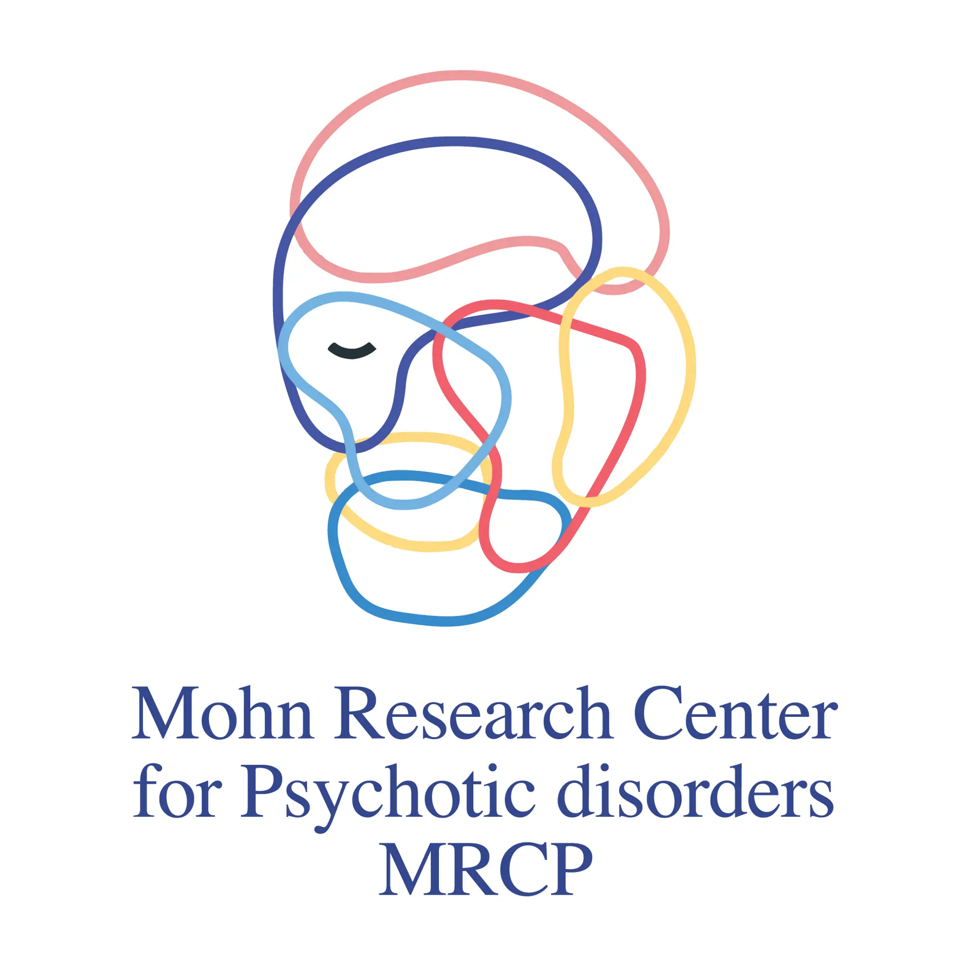 Logo with drawing of a head