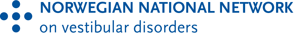 Logo Norwegian national network on vestibular disorders
