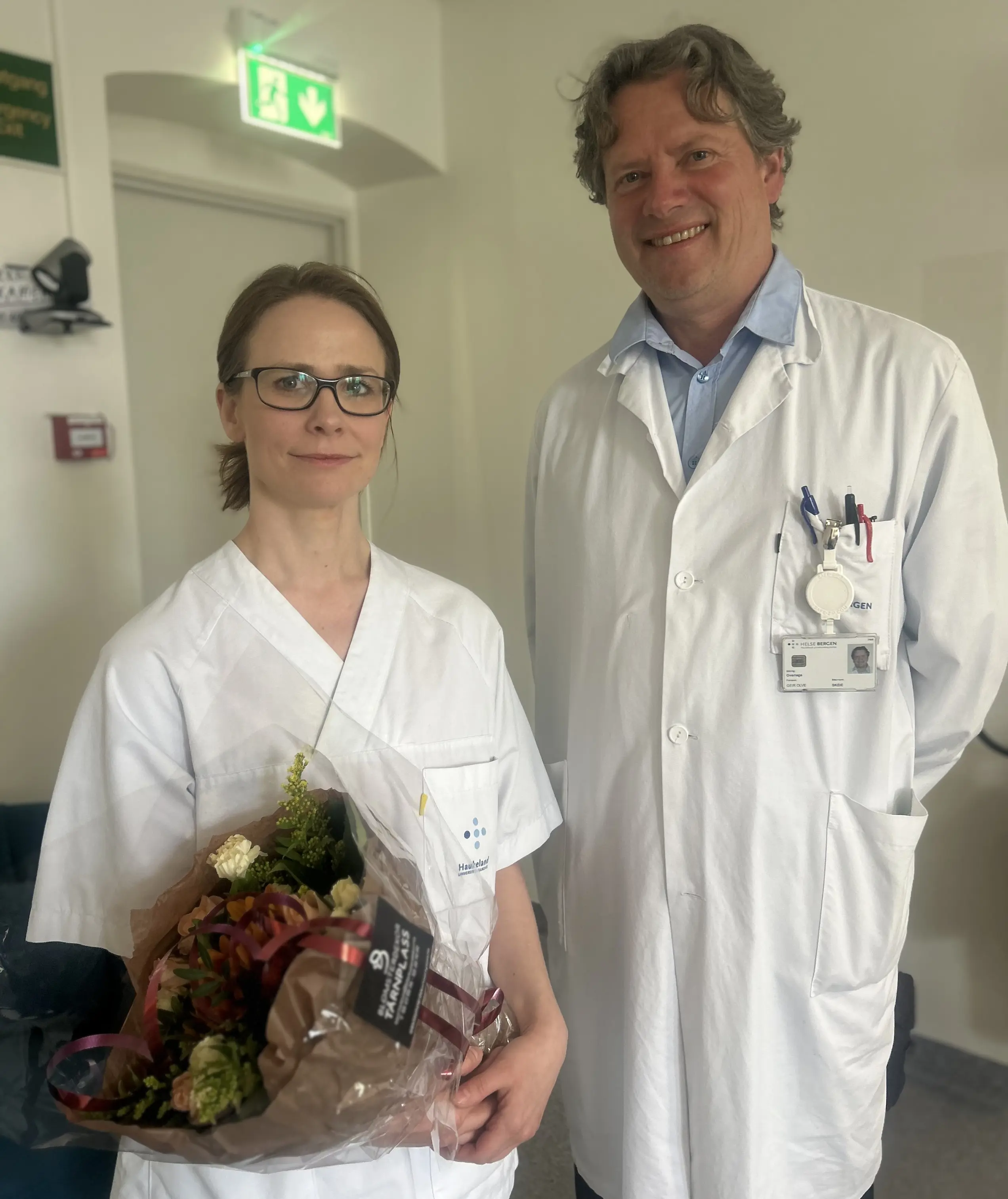 En lege og en pasient