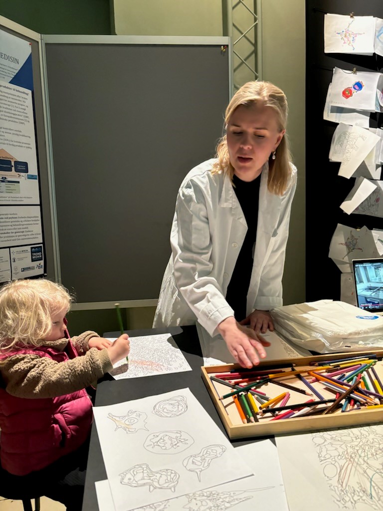 A person and a child