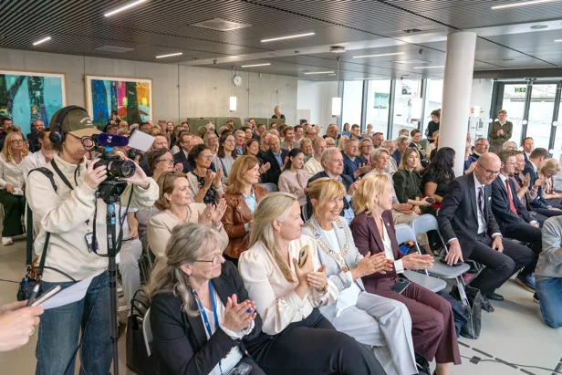 Publikum på rekke og rad