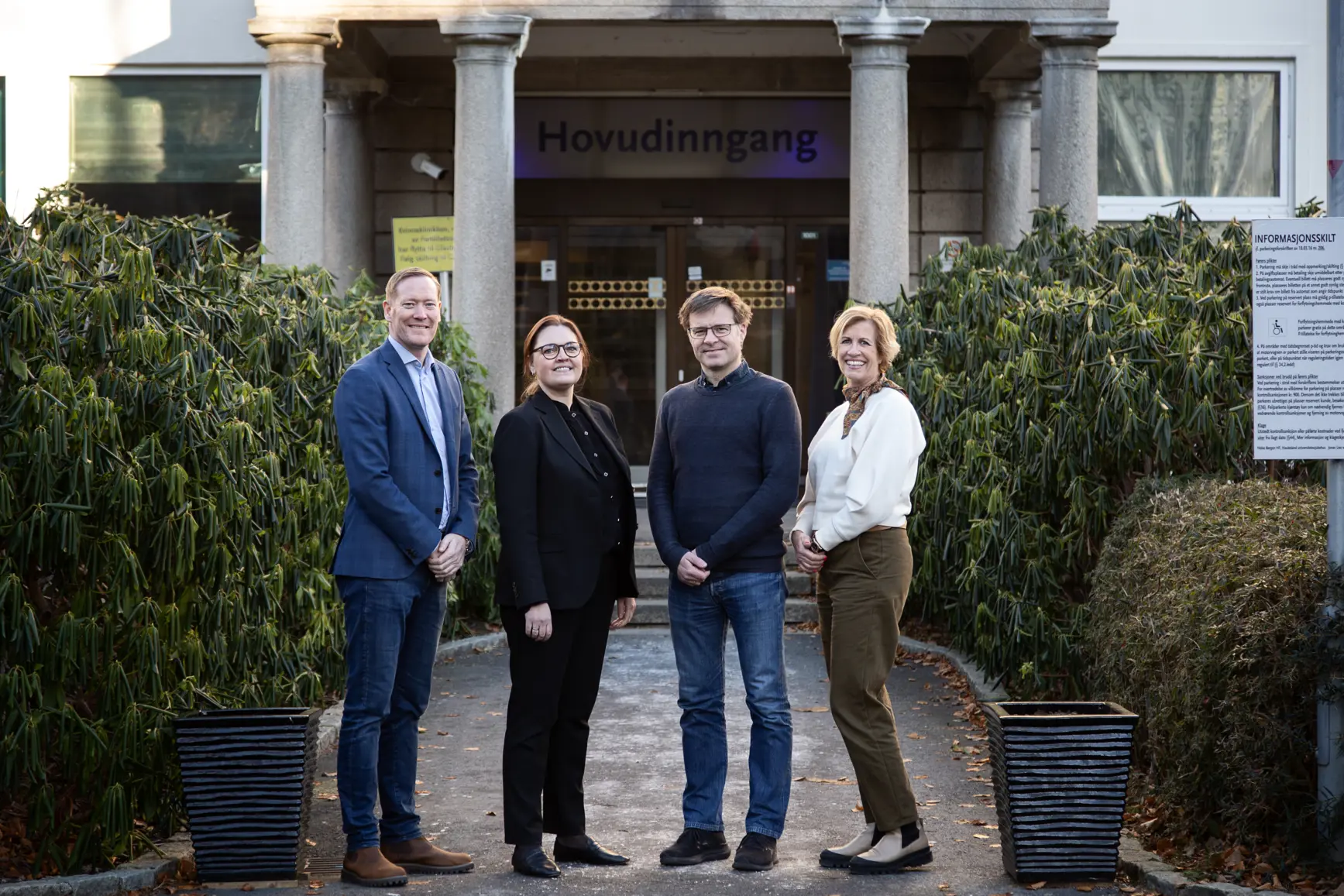 Gruppe med mennesker