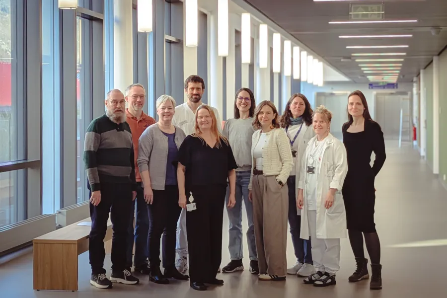A group of people posing for a photo