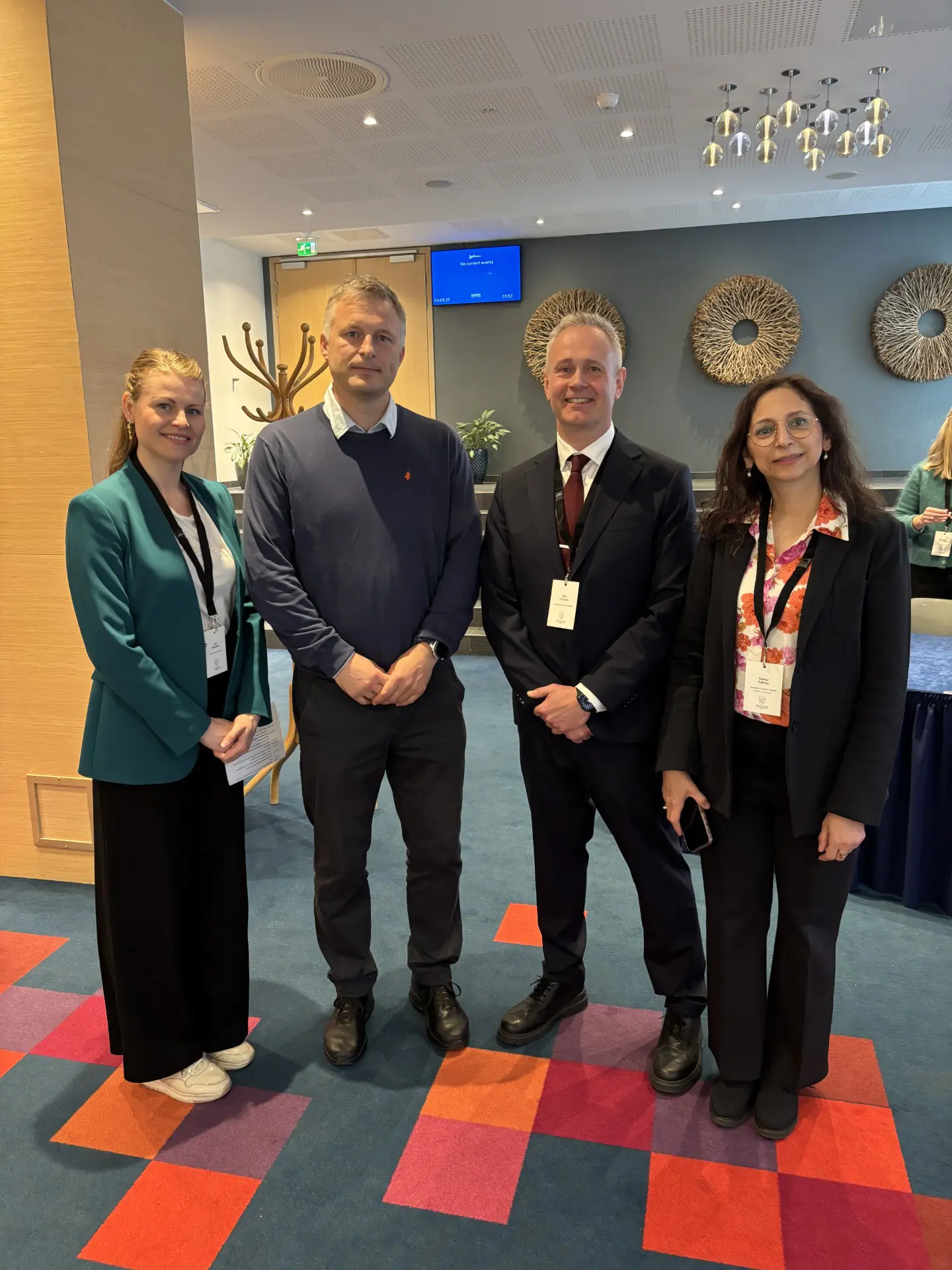 A group of people posing for a photo