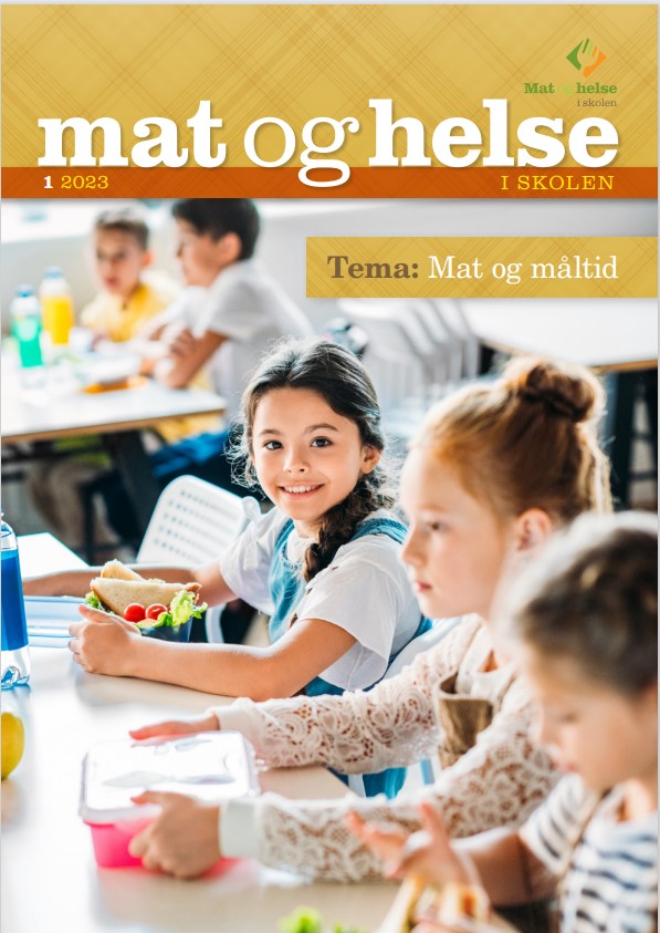 En gruppe barn som sitter ved et bord