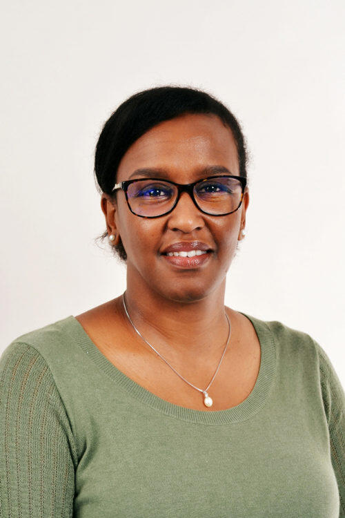 A person wearing glasses