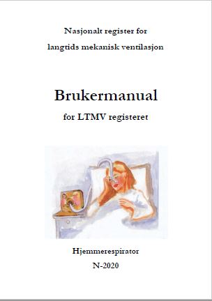 Forsiden av brukermanual for LTMV registeret