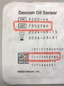 Et nærbilde av en kvittering