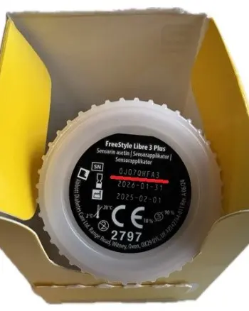 Serienummer på sensorapplikator