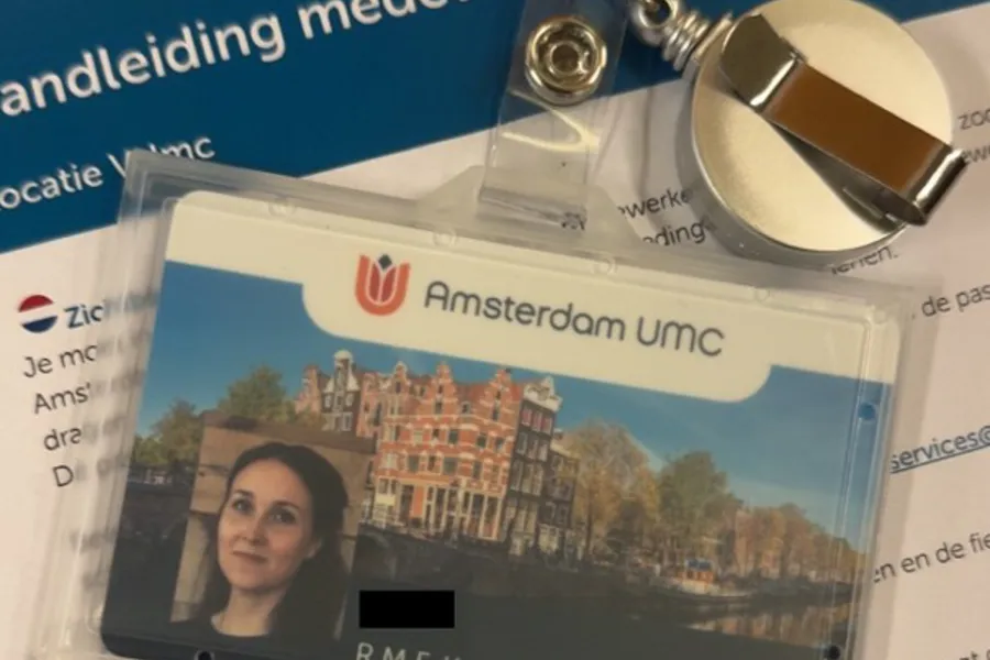 Et nærbilde av en nøkkelring