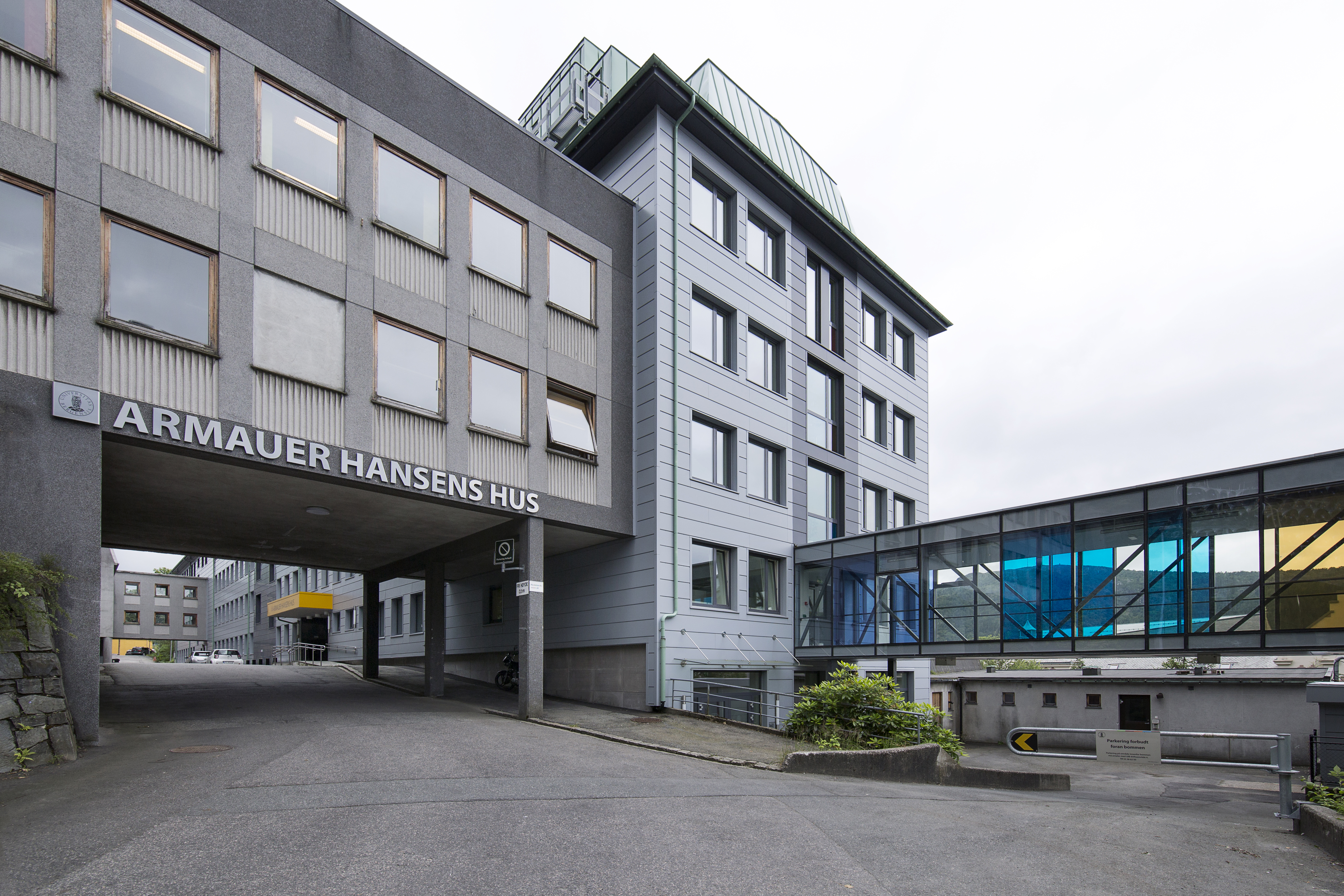 Inngansgparti til et bygg