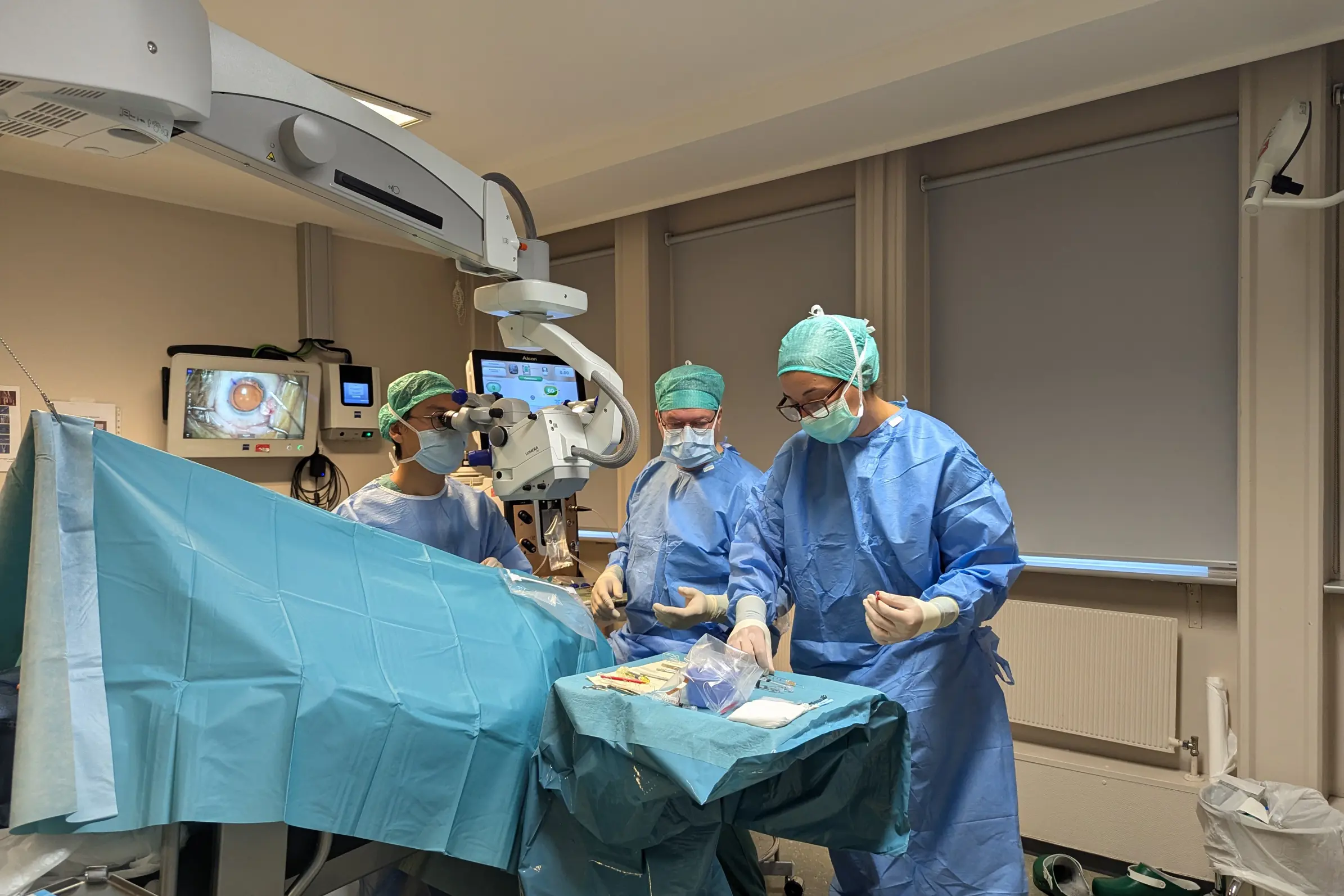 Leger på sykehusrom