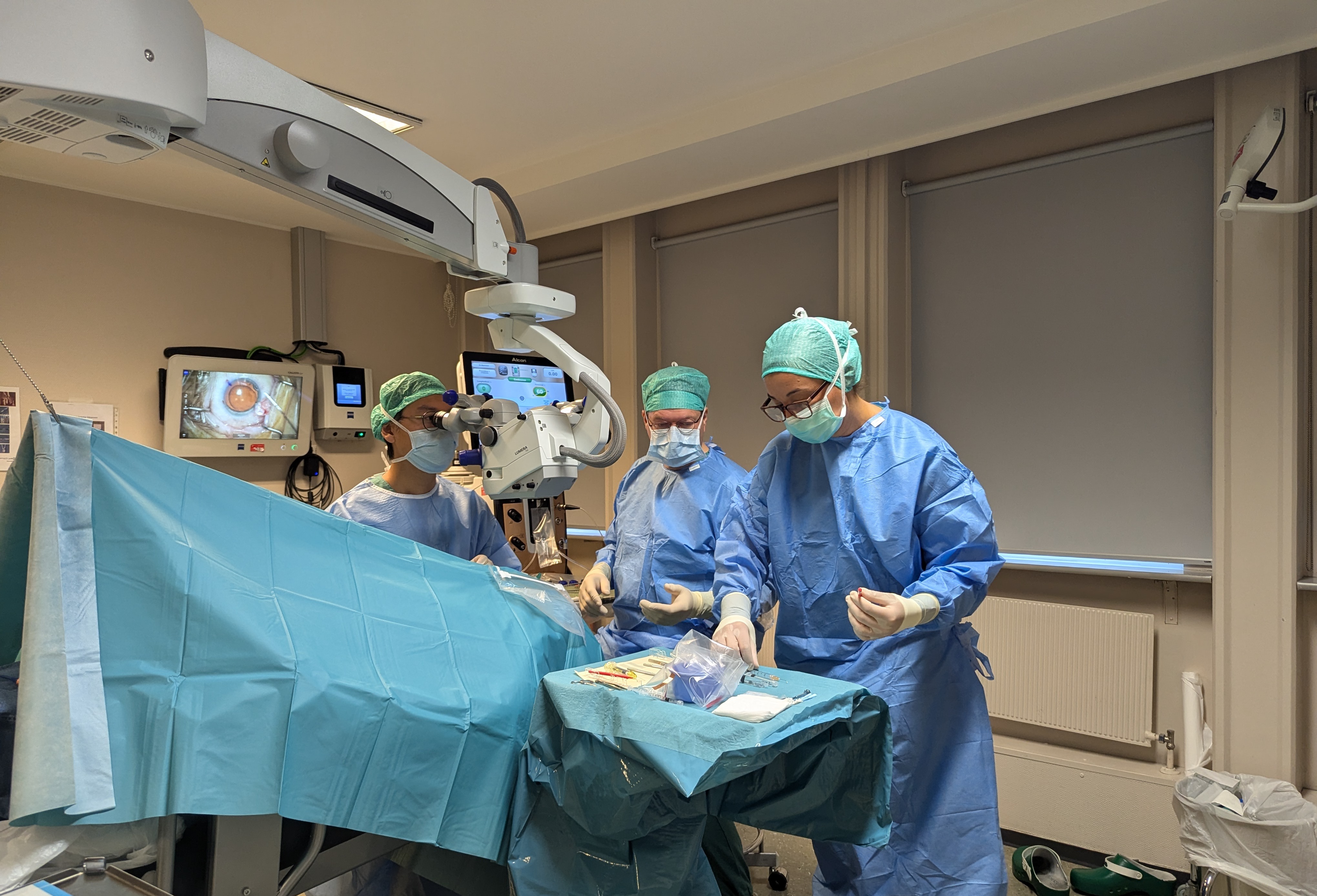 Leger på sykehusrom