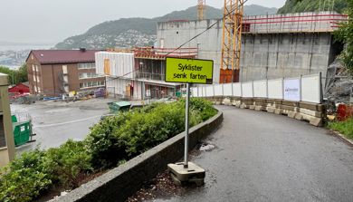 Johans bytts vei får fartsdumper