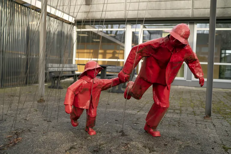 Foto: Vår skulptur av Torill Nøst