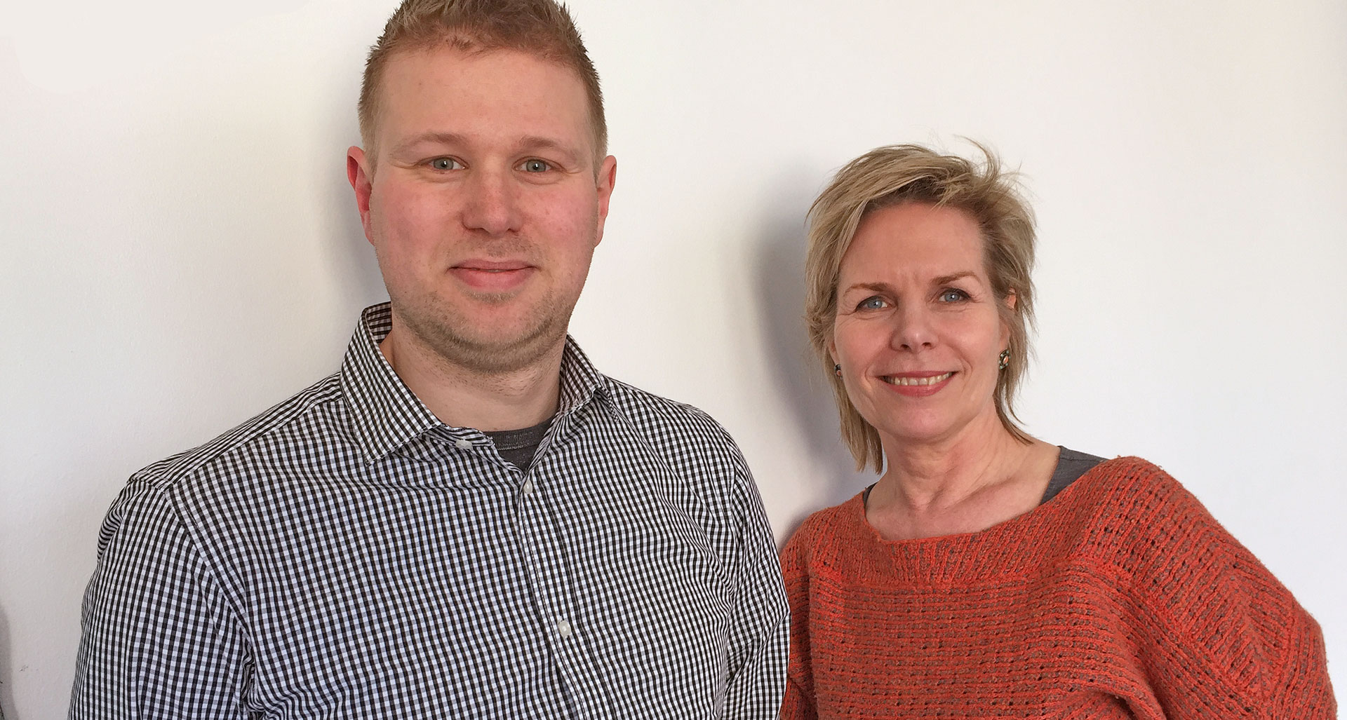 Portrett Thorleif Nesse og Liv Kleve. Foto