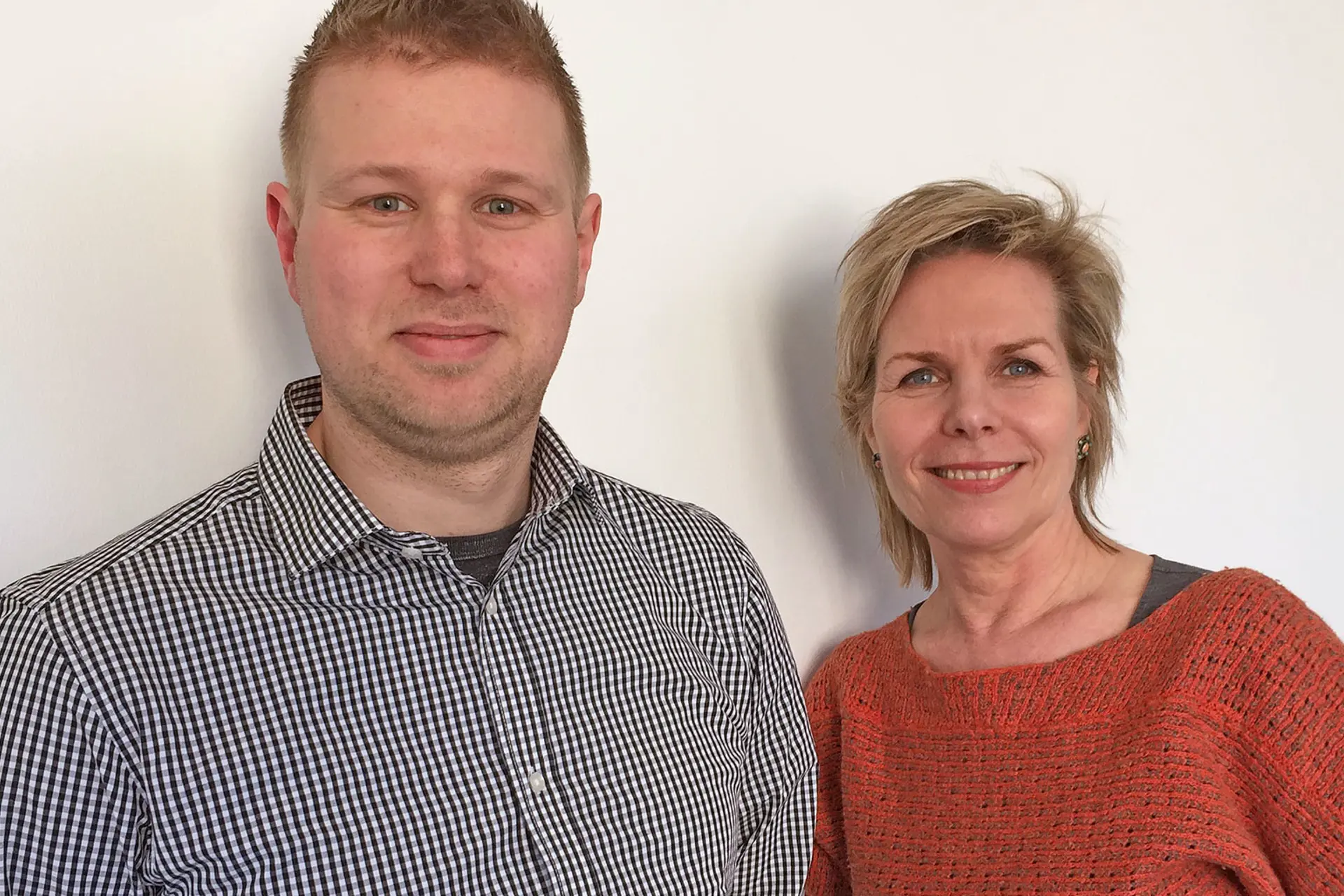 Portrett Thorleif Nesse og Liv Kleve. Foto