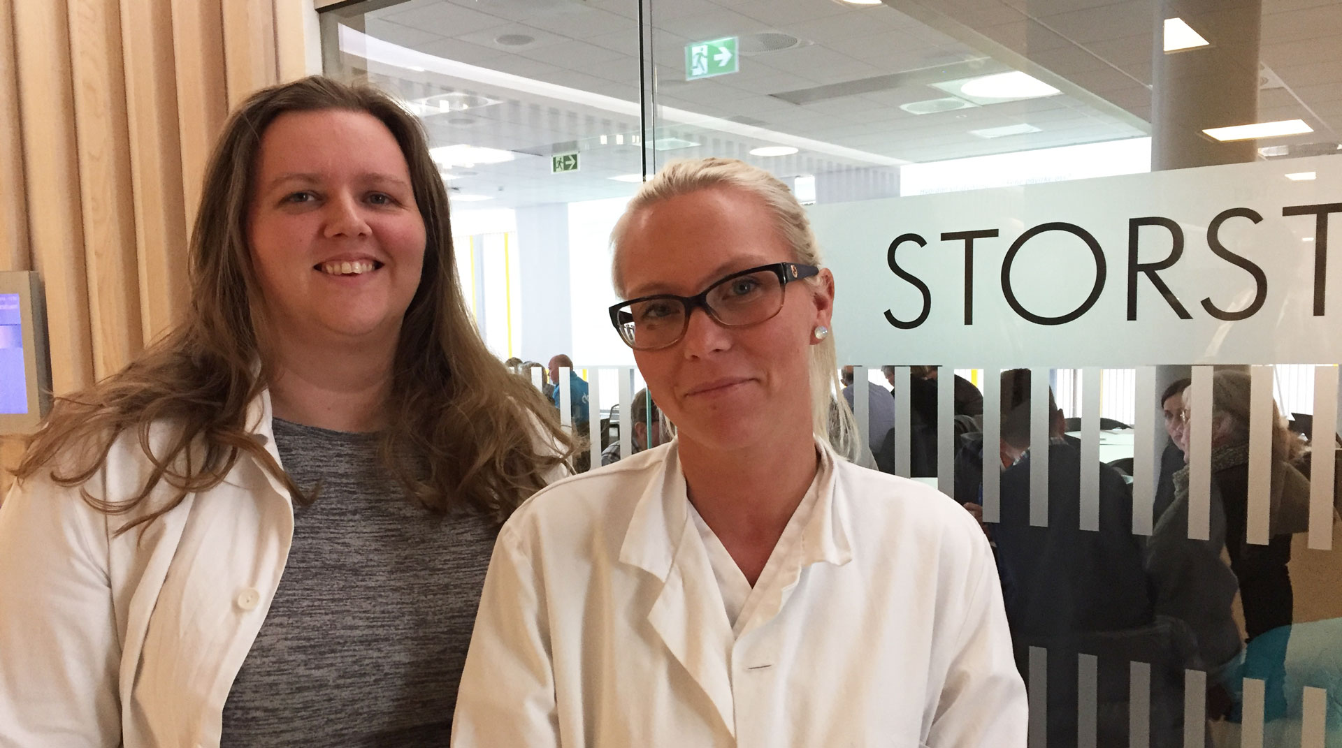 Portrett Kari Fosse og Guri Bolstad. foto