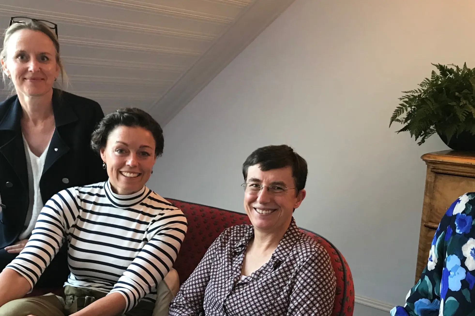 Fra venstre: Tone M Norekvål, Rikke Søgaard, Heather Allore og Tina Hansen