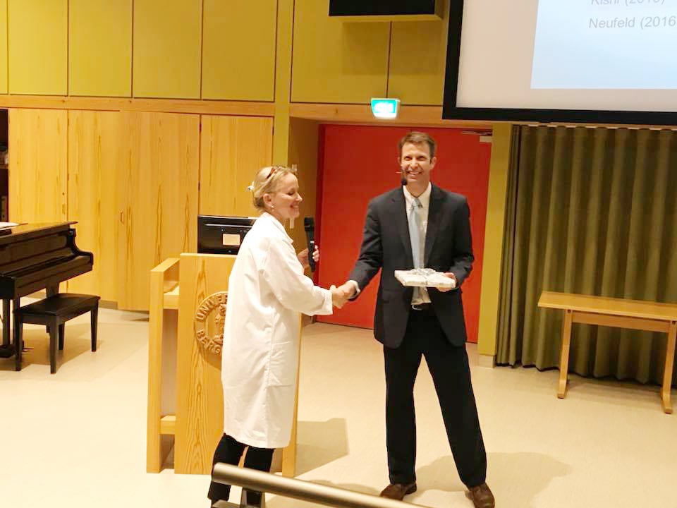 Norekvål og James Rudolph