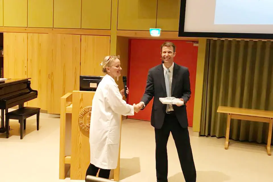 Norekvål og James Rudolph