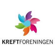 Logo Kreftforeningen. Grafikk