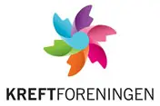 Logo Kreftforeningen. Grafikk