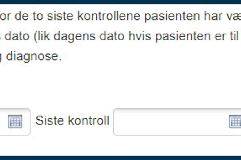 Viser skjermbilde fra inklusjon