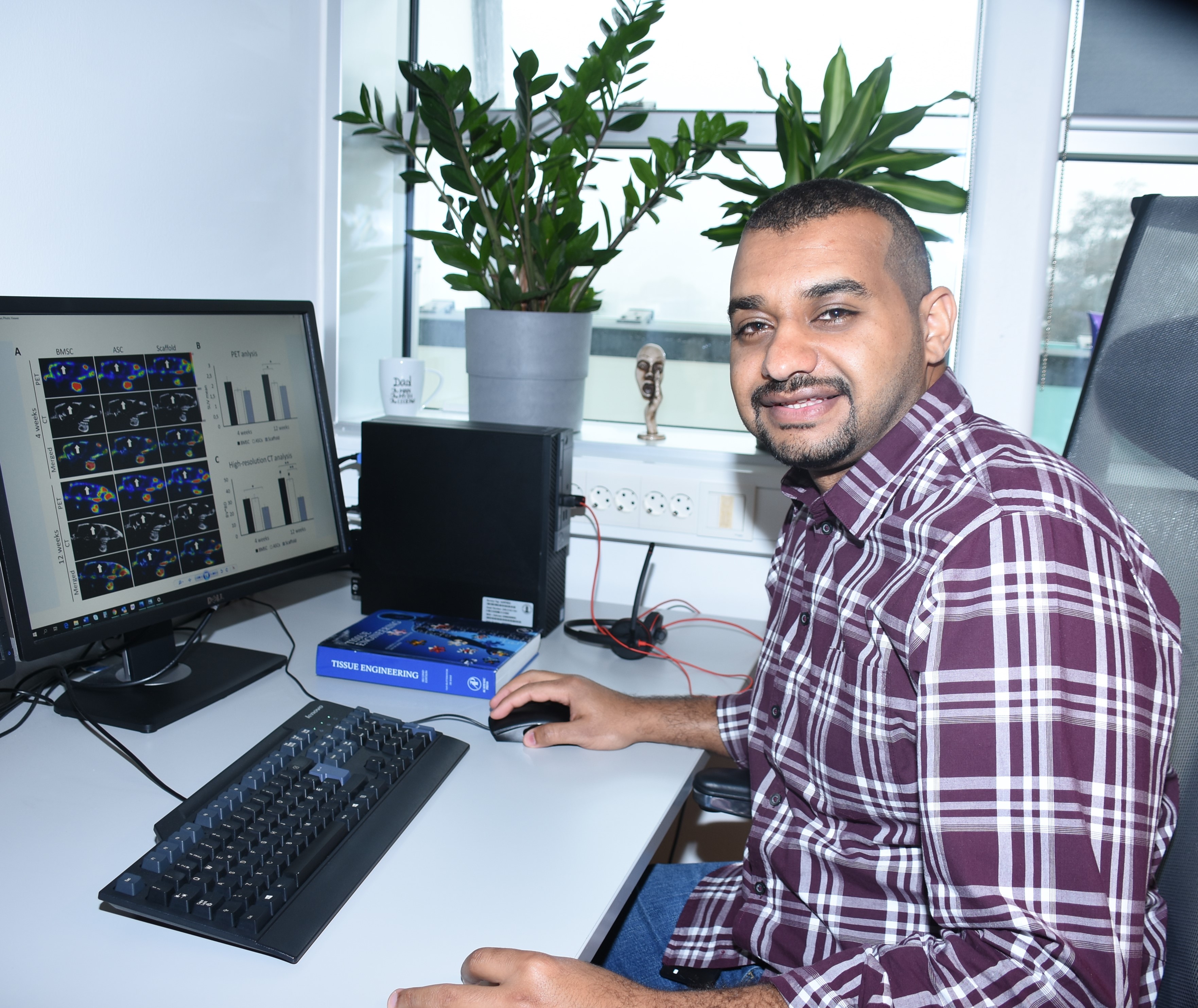 Portrait Samih Mohamed-Ahmed. Photo