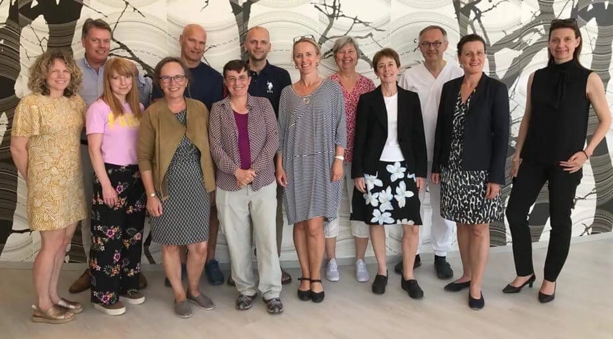 Representatives from SAB, the Expert group, and the project group.