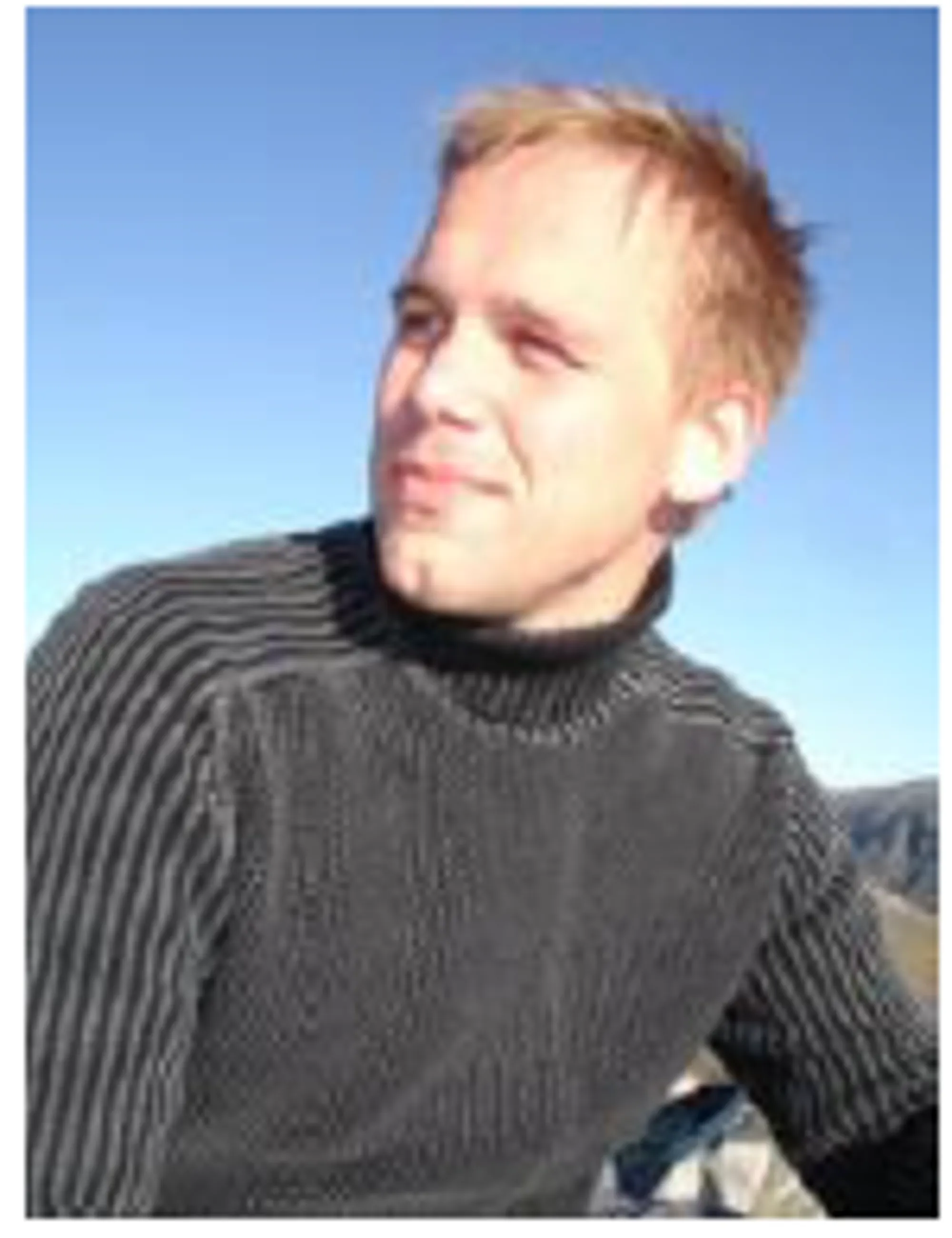 Portrett Hans Hansen. Foto
