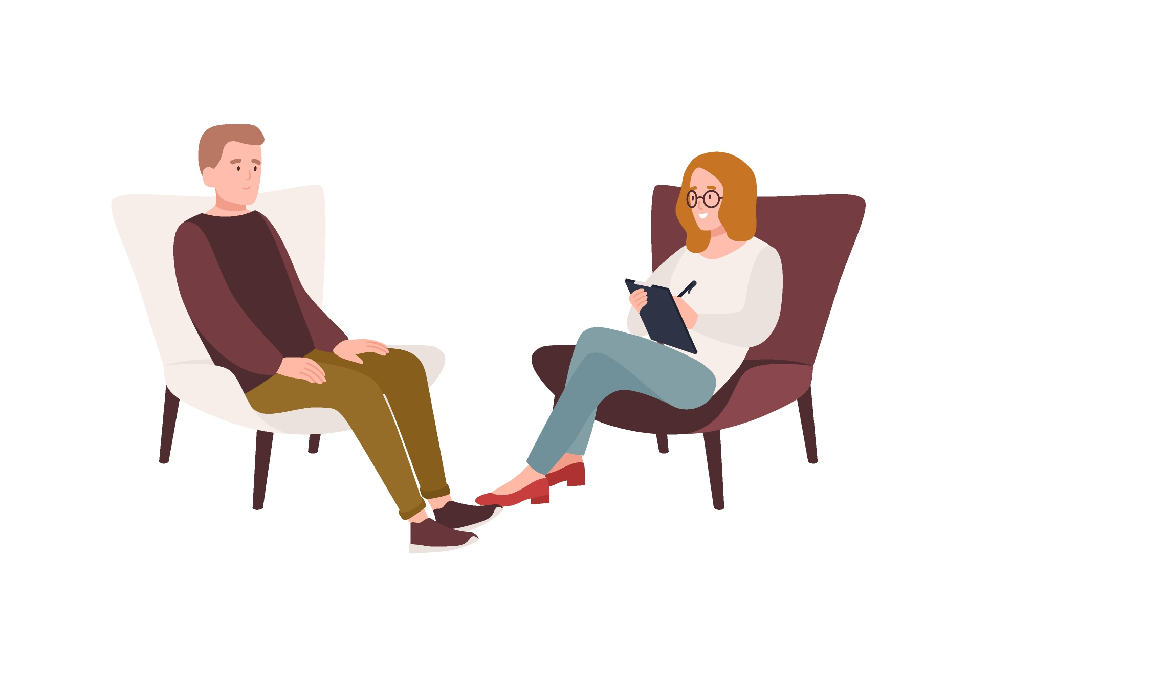 Grafikk behandler og pasient