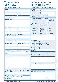 Skjermbilde av MSIS-skjema nominativ melding om smittsomme sykdommer