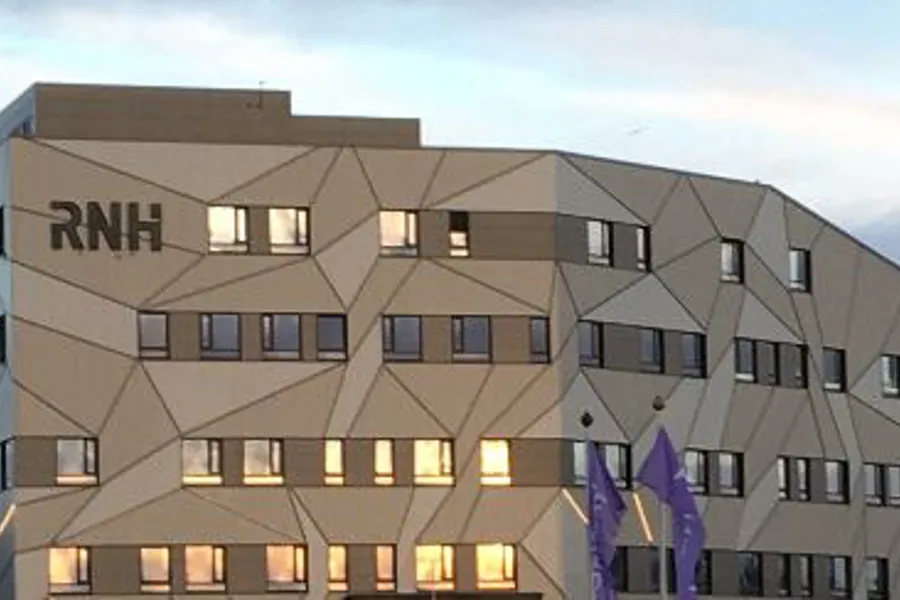 Eksteriør Region Nordhordland Helsehus. Foto