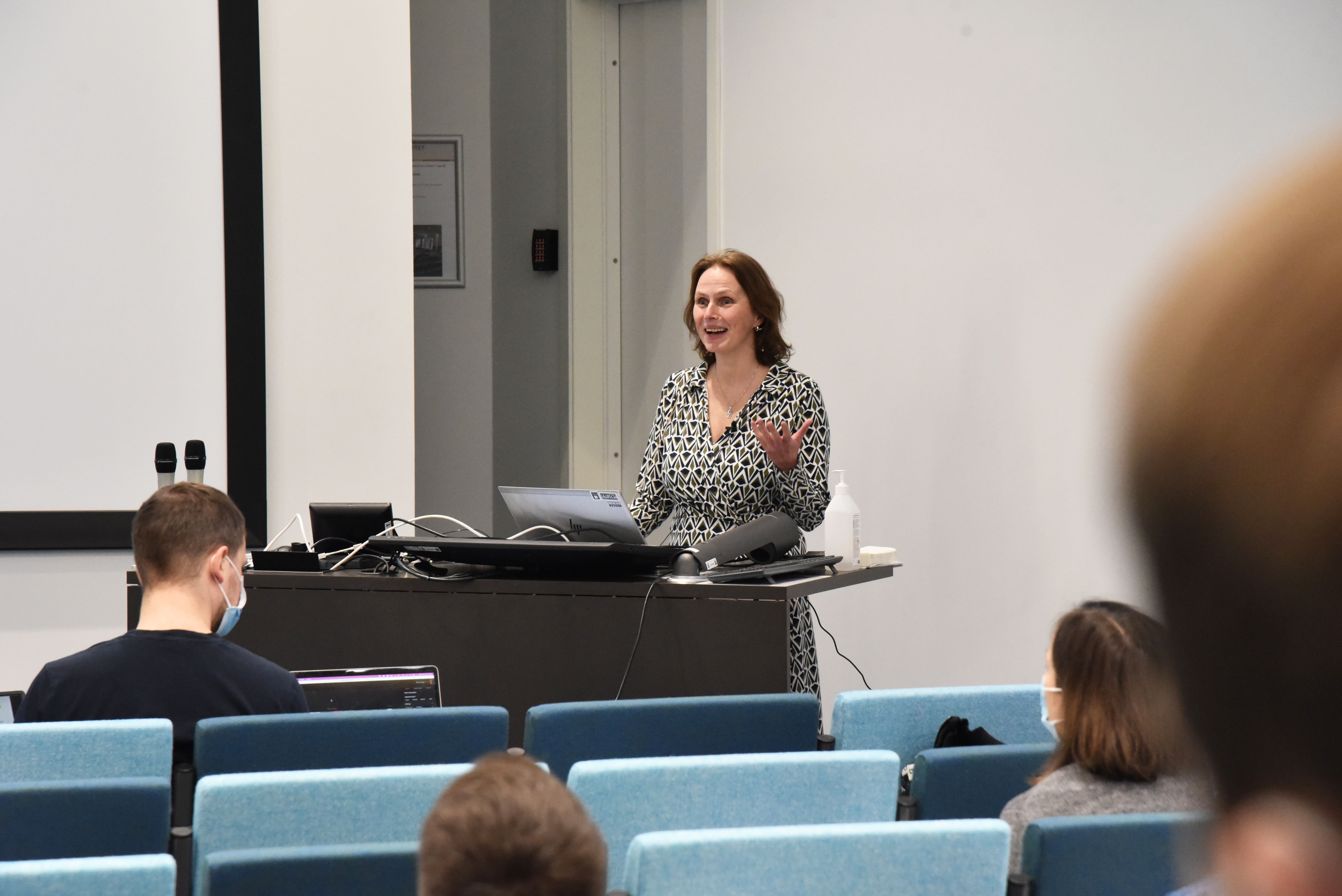 Foredragsholder Cecilie Bredrup. Foto