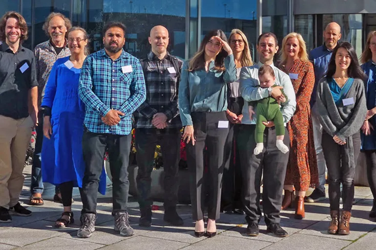 Group photo of PiV people. Photo