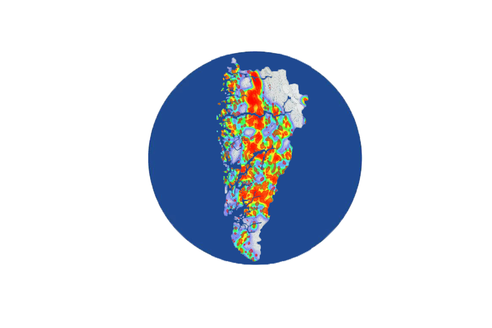 Logo patologi i vest.Illustrasjon